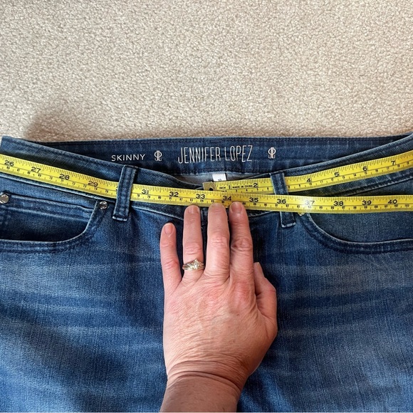 Jennifer Lopez Blue Skinny Jeans Stretchy Versatile - Picture 4 of 8